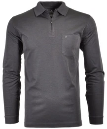 Langarm-Poloshirt