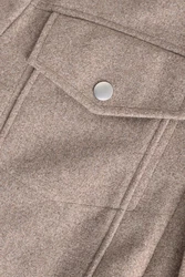Next Blouson Jacke im Westernstil (1-St) Beige/Braun/Khaki