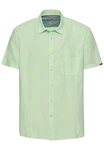 camel active T-Shirt Kurzarmhemd Hellgrün/Türkis/Grün