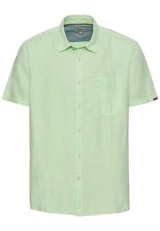 camel active T-Shirt Kurzarmhemd Hellgrün/Türkis/Grün