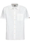 camel active T-Shirt Kurzarmhemd Weiß/Creme