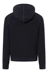 Joop Jeans Wollpullover Schwarz/Dunkelblau