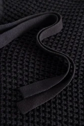 Joop Jeans Wollpullover Schwarz/Dunkelblau