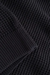 Joop Jeans Wollpullover Schwarz/Dunkelblau
