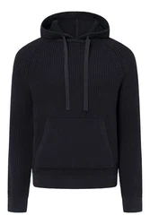 Joop Jeans Wollpullover Schwarz/Dunkelblau