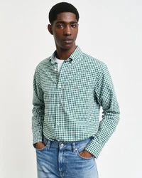 Gant Blusenshirt REG CLASSIC POPLIN GINGHAM SHIRT Grün/Türkis/Blau/Hellblau