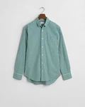 Gant Blusenshirt REG CLASSIC POPLIN GINGHAM SHIRT Grün/Türkis/Blau/Hellblau