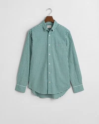 Gant Blusenshirt REG CLASSIC POPLIN GINGHAM SHIRT Grün/Türkis/Blau/Hellblau