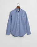 Gant Blusenshirt REG CLASSIC POPLIN GINGHAM SHIRT Dunkelblau/Hellblau/Blau