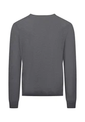 FYNCH-HATTON Wollpullover Dunkelgrau/Grau/Hellgrau