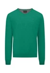 FYNCH-HATTON Wollpullover Grün/Türkis/Dunkelgrün