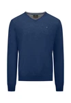 FYNCH-HATTON Wollpullover Blau/Dunkelblau