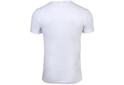 Versace T-Shirt Herren T-Shirt, 2er Pack, Rundhals Schwarz/Weiß/Dunkelblau/Lila