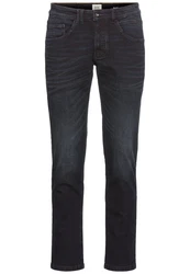 camel active 5-Pocket Jeans Slim-fit Jeans Dunkelblau