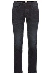 camel active 5-Pocket Jeans Slim-fit Jeans Dunkelblau