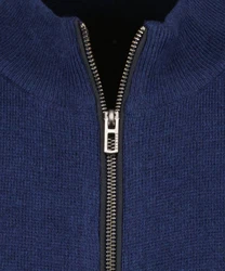 RAGMAN Strickjacke Dunkelblau/Blau
