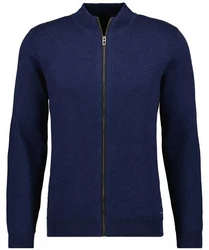 RAGMAN Strickjacke Dunkelblau/Blau