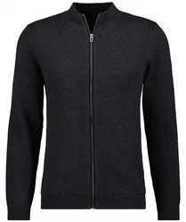 RAGMAN Strickjacke Dunkelblau/Dunkelgrau/Schwarz