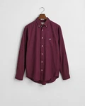Gant Langarmhemd Dunkelrot/Bordeaux/Lila