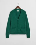 Gant Strickjacke Dunkelgrün/Türkis/Grün