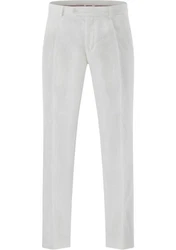 CG Club of Gents Anzughose CG Peter Grau/Weiß/Creme/Khaki