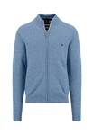 FYNCH-HATTON Strickjacke Hellblau/Blau/Grau