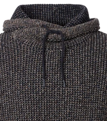 CASAMODA Strickpullover Pullunder Dunkelgrau/Schwarz/Grau/Hellgrau