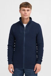 !Solid Strickjacke SDRECONE Dunkelblau/Blau/Hellblau