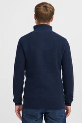 !Solid Strickjacke SDRECONE Dunkelblau/Blau/Hellblau
