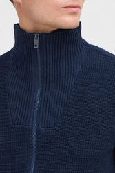 !Solid Strickjacke SDRECONE Dunkelblau/Blau/Hellblau