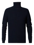 Petrol Industries Rollkragenpullover Strickpullover Men Knitwear Collar Basic dunkel-blau