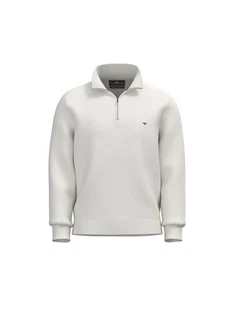 FYNCH-HATTON Strickoberbekleidung Grau/Creme/Weiß