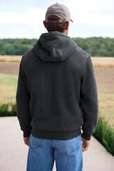 Next Kapuzenfleecejacke Teddyfell Reißverschluss (1-St) Schwarz
