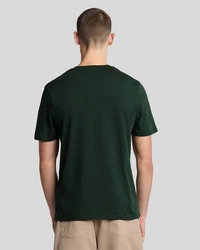 Lyle & Scott T-Shirt Plain Dunkelgrün/Grün
