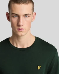 Lyle & Scott T-Shirt Plain Dunkelgrün/Grün