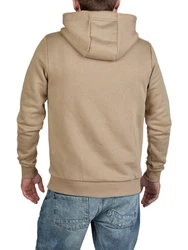 DENIMFY Kapuzenpullover Hoodie DFBenno Regular Fit Sweatshirt Beige/Khaki/Braun