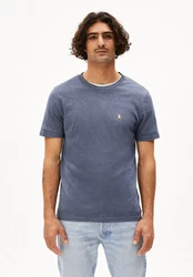 Armedangels T-Shirt JAAMES CLASSIC Herren Grau/Dunkelblau