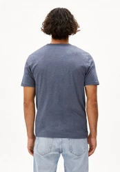Armedangels T-Shirt JAAMES CLASSIC Herren Grau/Dunkelblau