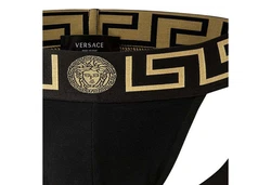 Versace Tanga Jockstrap TOPEKA Braun/Lila/Schwarz/Gold/Creme/Gelb