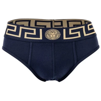 Versace Herren Slip TOPEKA Dunkelblau/Blau