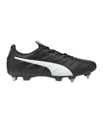 PUMA KING Platinum 21 MxSG Fuballschuh Schwarz/Gelb/Beige/Grau/Rosa