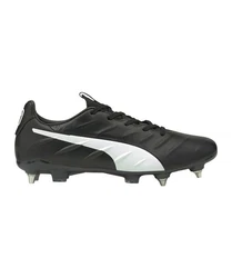 PUMA KING Platinum 21 MxSG Fuballschuh Schwarz/Gelb/Beige/Grau/Rosa
