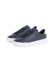 TOMMY HILFIGER Sneaker 'Court Ess' Dunkelblau/Grau/Blau