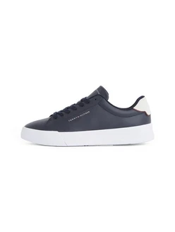 TOMMY HILFIGER Sneaker 'Court Ess' Dunkelblau/Grau/Blau