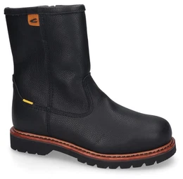 Bikerboots Schlupfstiefel, Winterboots mit Profillaufsohle