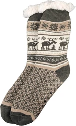 EloModa Kuschelsocken Herren Anti Rutsch Socke Winter-Socken 