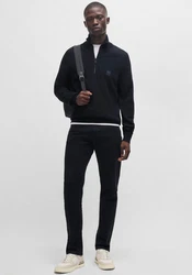 BOSS Pullover Kanobix_S Dunkelblau/Blau