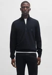BOSS Pullover Kanobix_S Dunkelblau/Blau