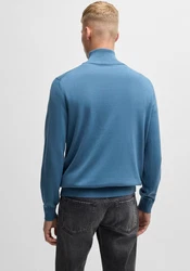 BOSS Pullover Kanobix_S Blau/Hellblau