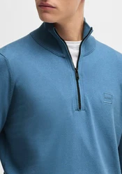 BOSS Pullover Kanobix_S Blau/Hellblau